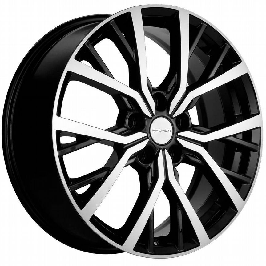 Диски Khomen KHW1806 7x18 5x114.3 ET48.5 D67.1 Black-FP