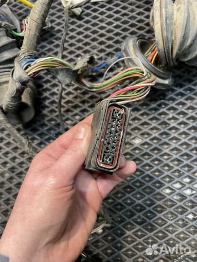 Проводка двери п.л и п.п с эсп VW Passat B4