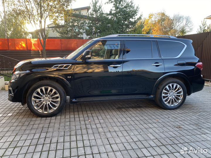 Infiniti QX80 5.6 AT, 2017, 84 500 км