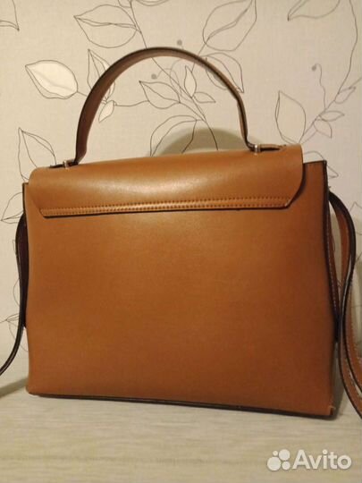 Сумка натуральная кожа новая,zara 32-25