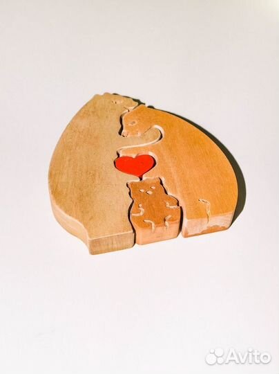 Пазлы деревянные для малышей