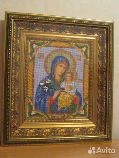 Иконы вышитые бисером