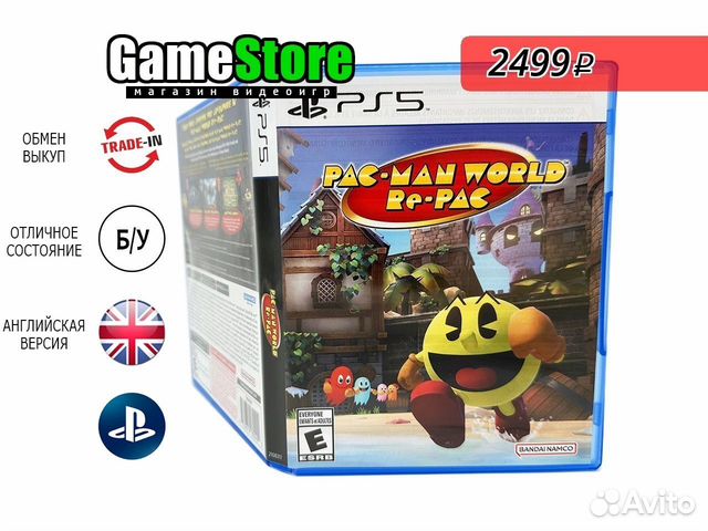 Pac-Man World: Re-PAC Английская версия PS б/у