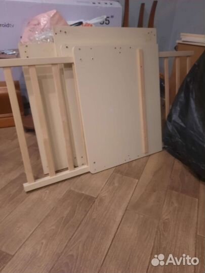 Детская кроватка трансформер с комодом