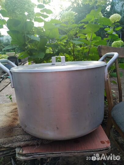 Кастрюля алюминиевая 20 литров