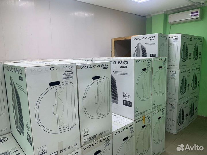Volcano тепловентиляторы водяные