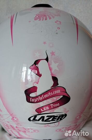 Мотоциклетный шлем.женский