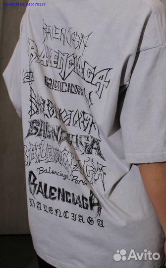 Женская футболка balenciaga (Арт.73143)