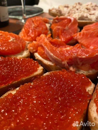 Икра лососевая (горбуша, нерка)