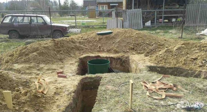 Септик с доставкой и установкой