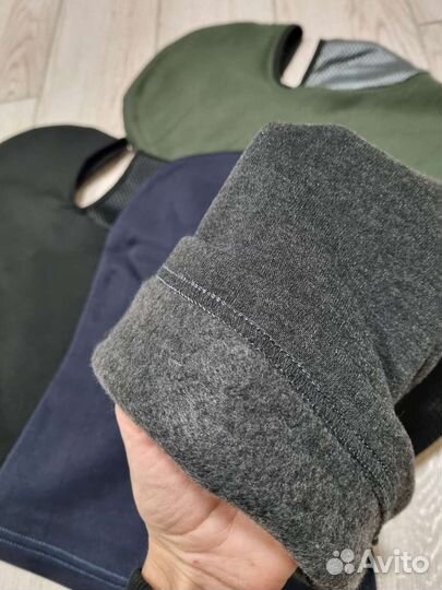 Шапка балаклава детская флис зимняя