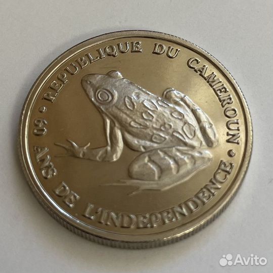 Монеты набор Африка Камерун животные серия 2020