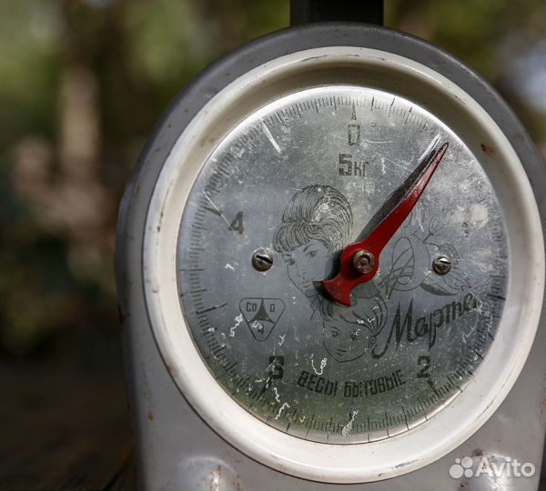 Весы бытовые СССР 8 марта 5 кг