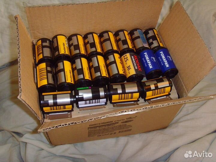 Проявка фотоплёнки чб, orwo, C-41, ECN-2