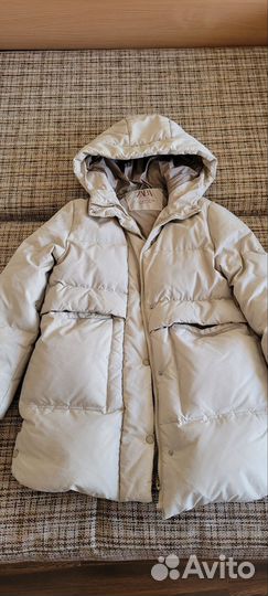 Пуховик zara 164