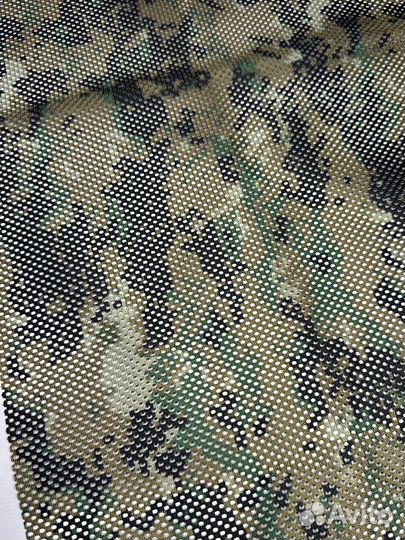Сетка силовая галантерейная камуфляж и черная