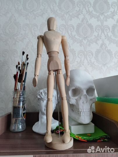 Манекен человека для рисования 40 см