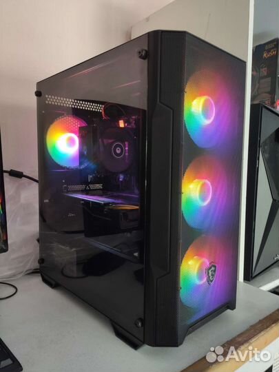 Игровой комп Ryzen 1700X(16core) видео 8гб