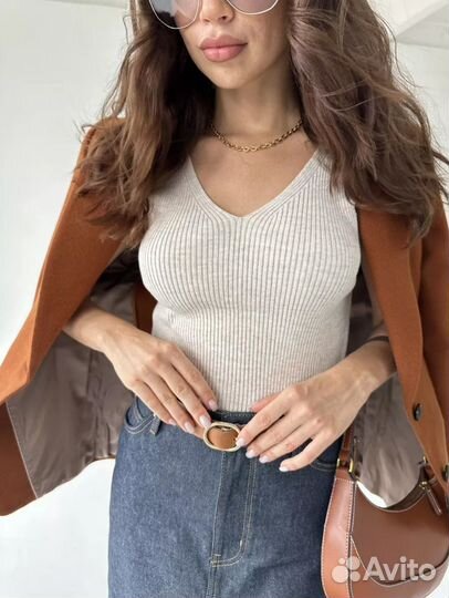 Трикотажный топ