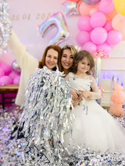 Бумажное шоу/Серебряное / бумажная дискотека