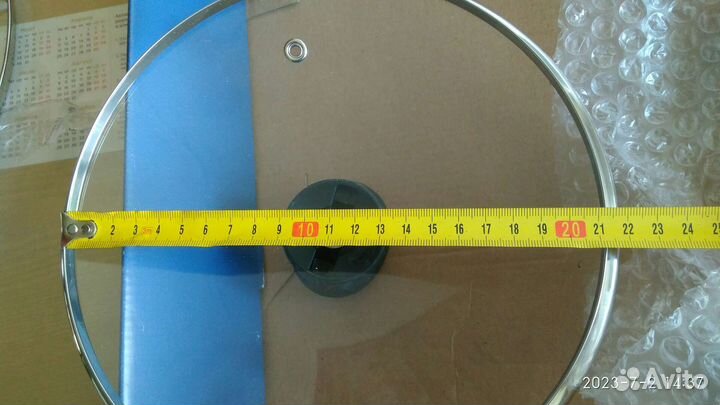 Крышка стеклянная для посуды