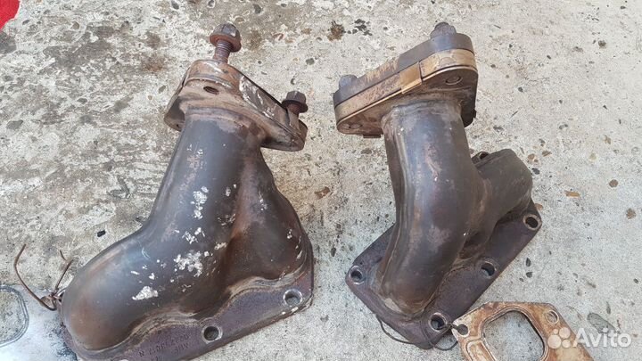 Выпускной коллектор на Volkswagen Phaeton