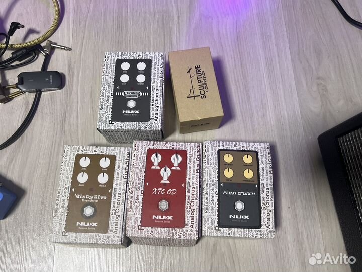 Гитарные педали NUX overdrive/distortion