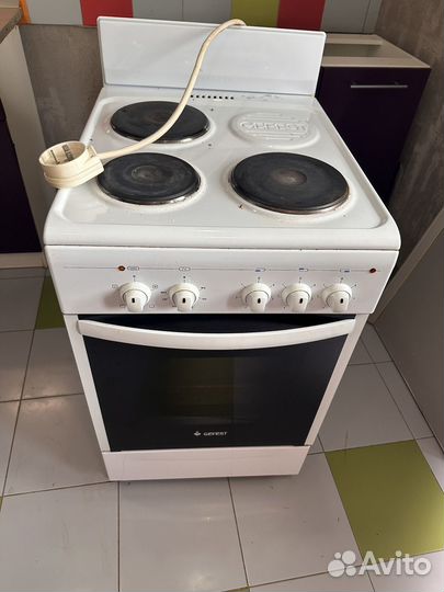 Плита электрическая бу с духовкой