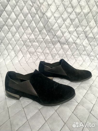 Туфли женские демисезонные натуральная замша