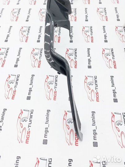 Задний диффузор BMW X6M F86 Hamann Style карбон