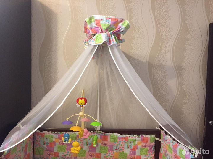 Бортики и балдахин