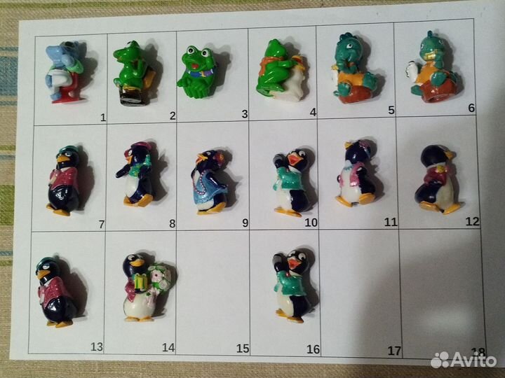 Игрушки из киндера