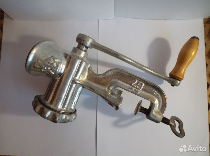 Мясорубка ручная СССР чугунная