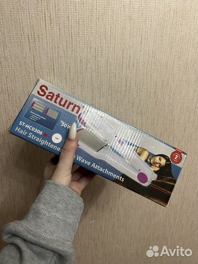 Выпрямитель для волос (плойка-утюжок)