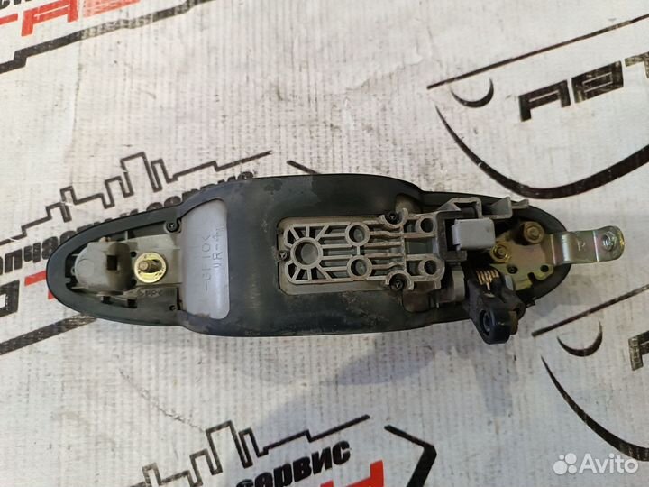 Ручка двери внешняя mazda MPV LW3W LW5W lwew lwfw задняя правая LD487241009 серебро, 24V QA4407