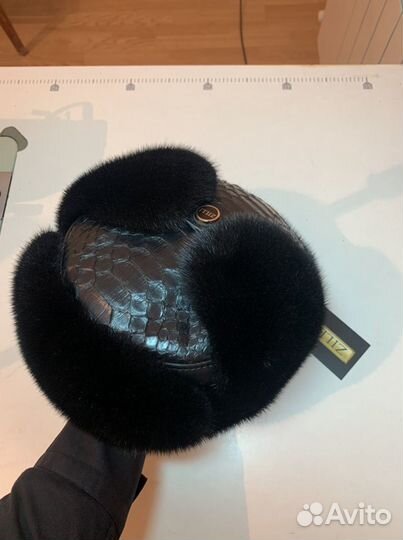 Ушанки Zilli (Питон Кожа)