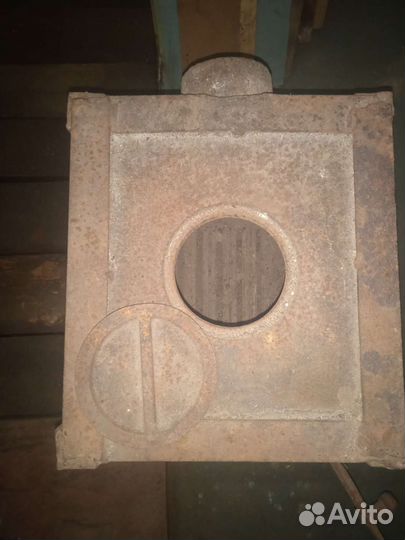 Печь буржуйка чугунная СССР