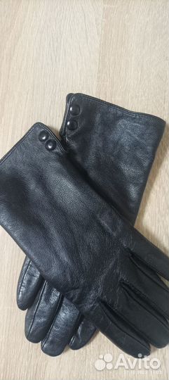 Перчатки женские кожаные новые размер 6 1/2