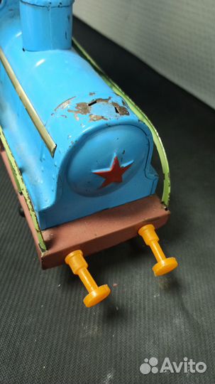 Игрушка паровоз СССР