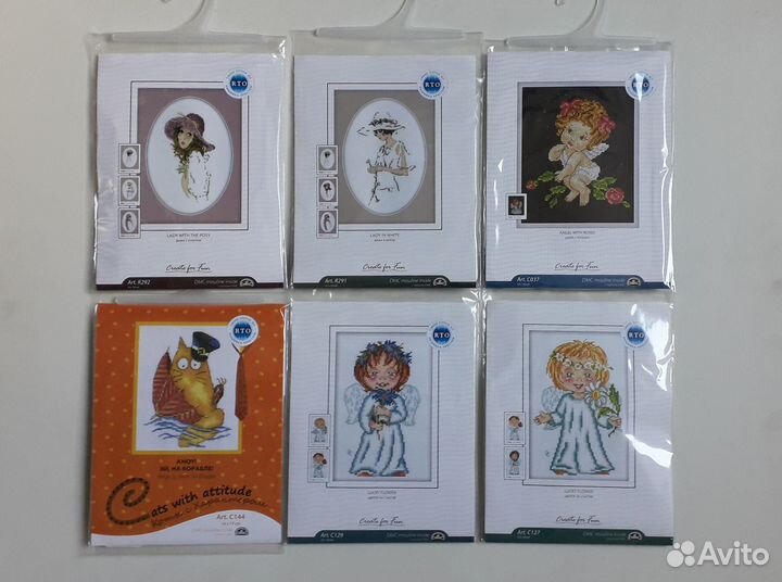 Наборы для вышивания крестом rto