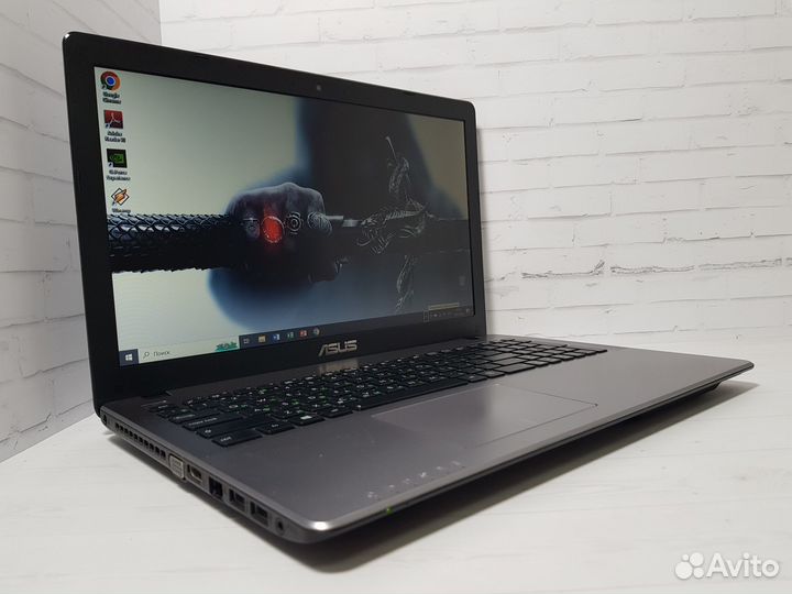 Игровой ноутбук Asus 2видеокарты/8Gb/SSD гарантия