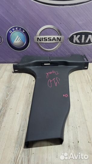 Обшивка средней стойки накладка ремня безопасности