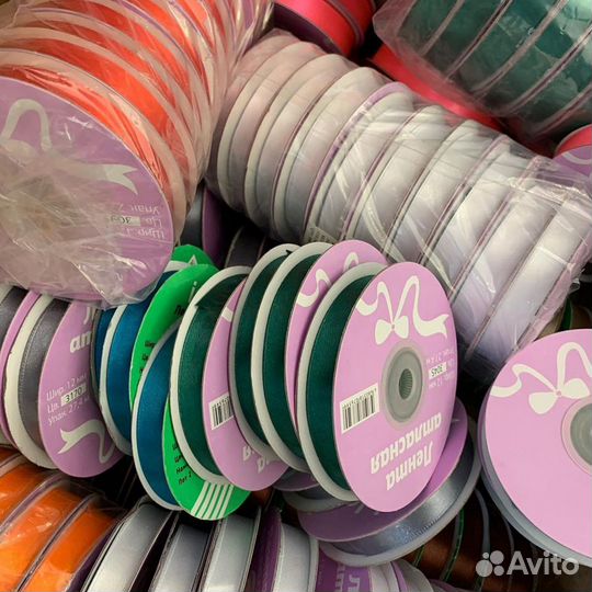 Ленты атласные