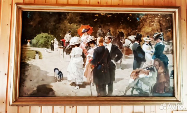 Картина маслом на холсте большая