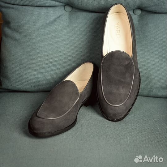 Лоферы мужские кожа Бельгийские