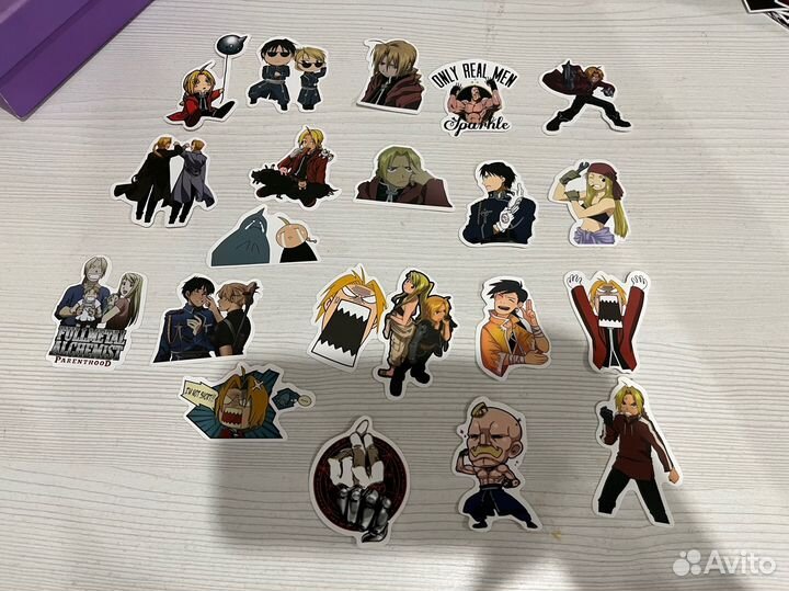 Наклейки аниме