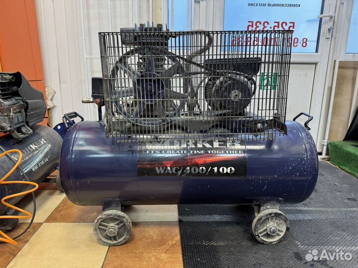 Компрессор воздушный Worker WAC 400/100