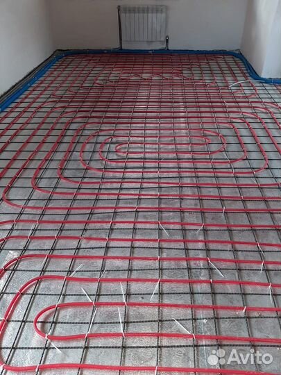 Отопление Монтаж теплых полов Монтаж отопления