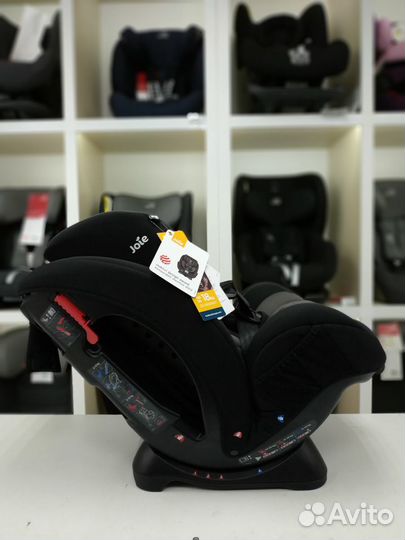 Автокресло 0-25кг Joie Stages Black (черно-серый)