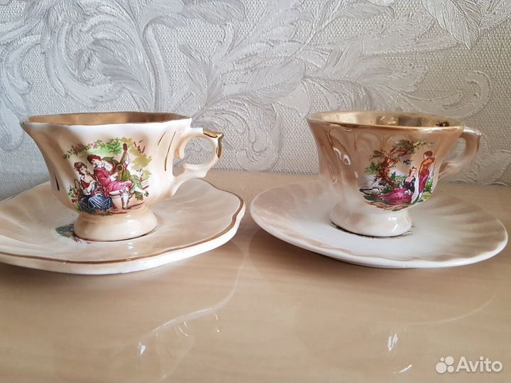 2 чайных сервиза бу на 6 персон